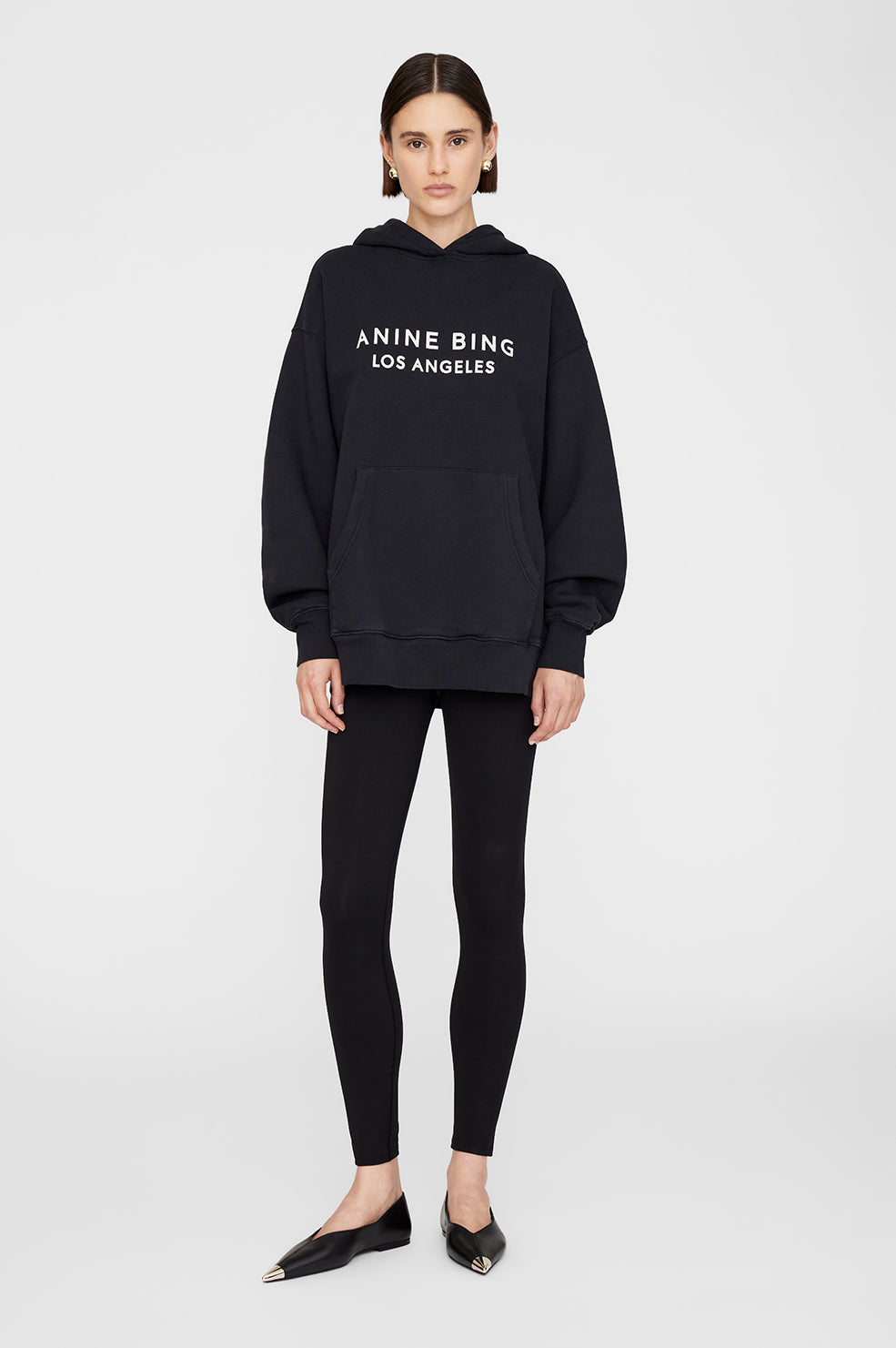 ANINE BING Alto Hoodie | Black