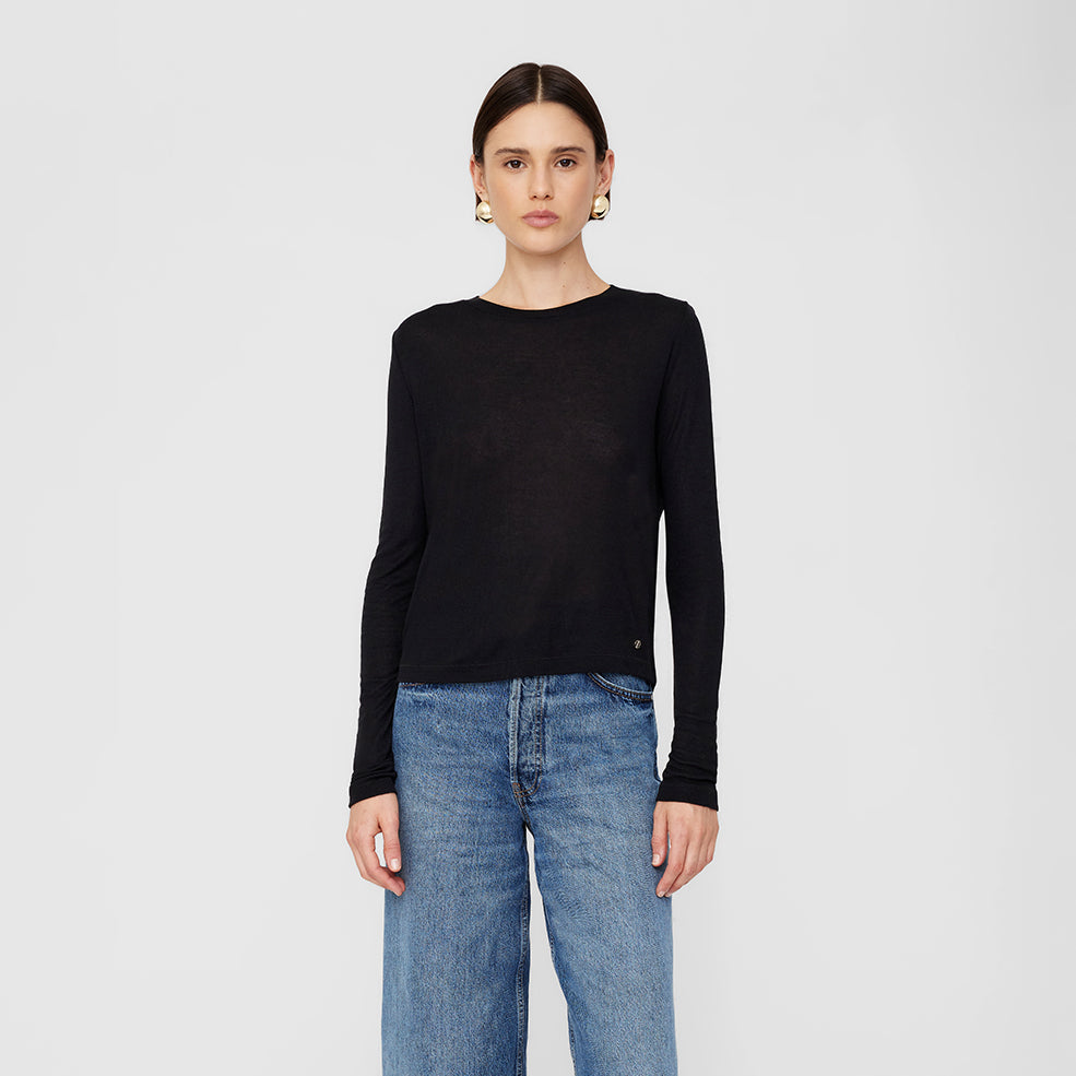 Anine Bing Amani Long Sleeve Tee