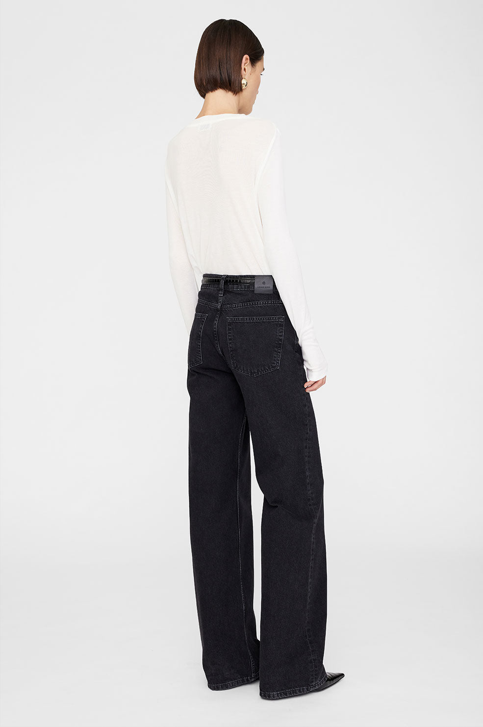 Anine Bing Amani Long Sleeve Tee