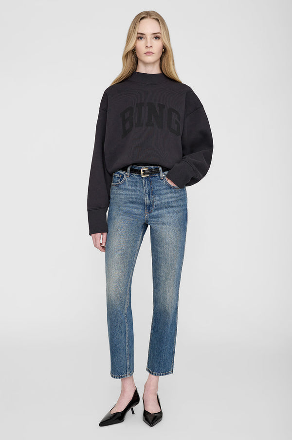 ANINE BING Brandie Sweatshirt Bing | Black