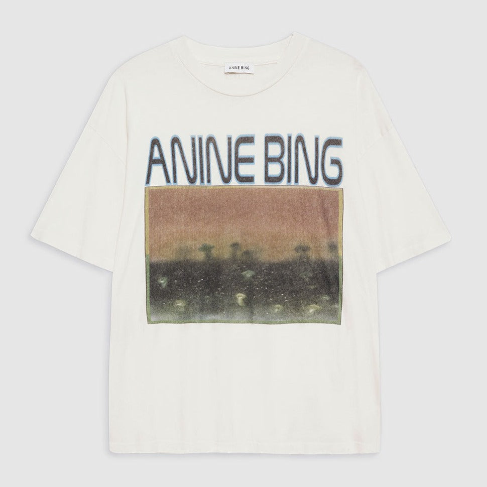 ANINE BING Cade Tee | Mushrooms