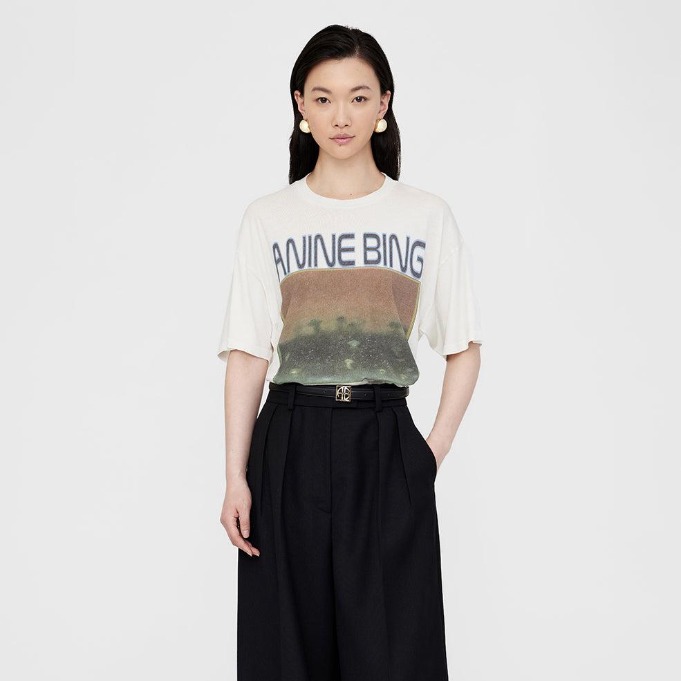 ANINE BING Cade Tee | Mushrooms