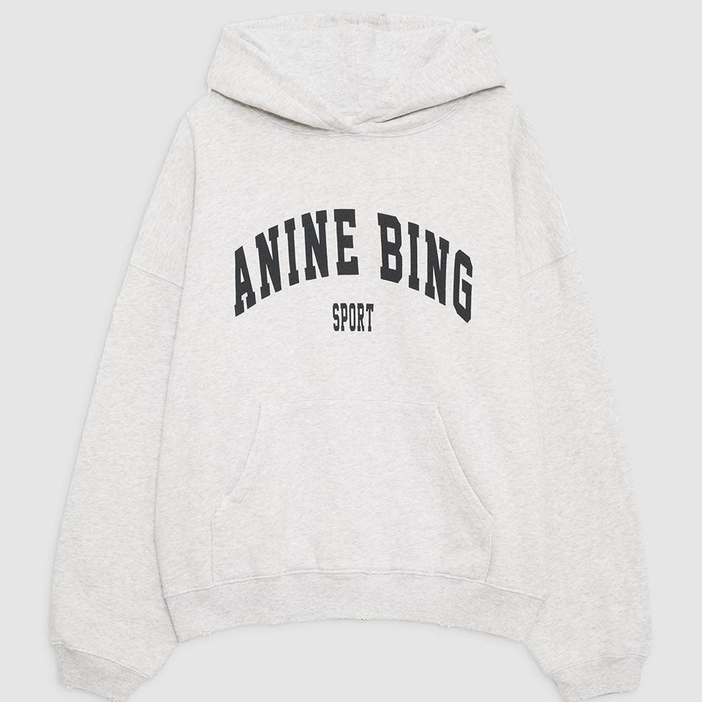 ANINE BING Harvey Sweatshirt | Grey Melange