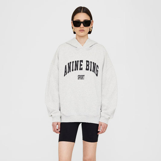 ANINE BING Harvey Sweatshirt | Heather Grey