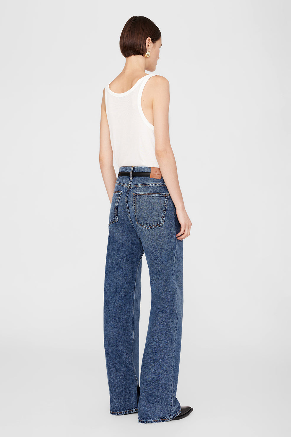 ANINE BING Hugh Jean | Dark Indigo