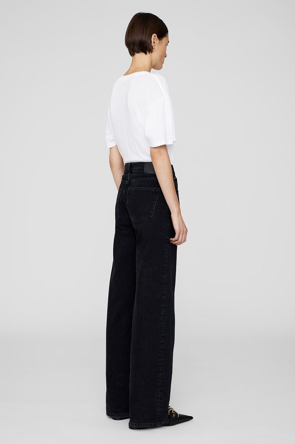 ANINE BING Hugh Jean | Vintage Black