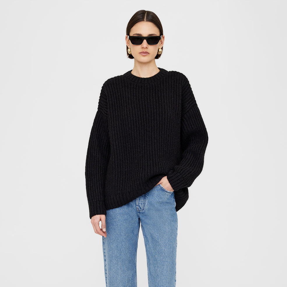 ANINE BING Sydney Crew Sweater