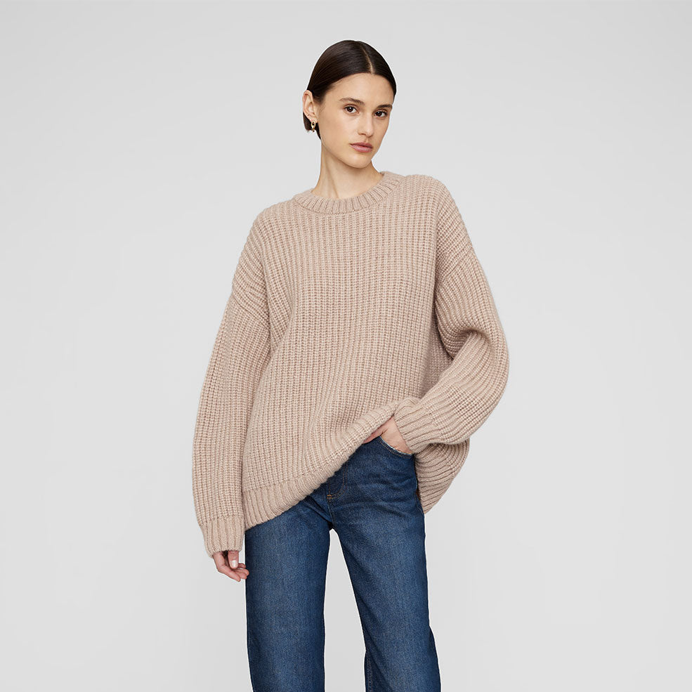 ANINE BING Sydney Crew Sweater