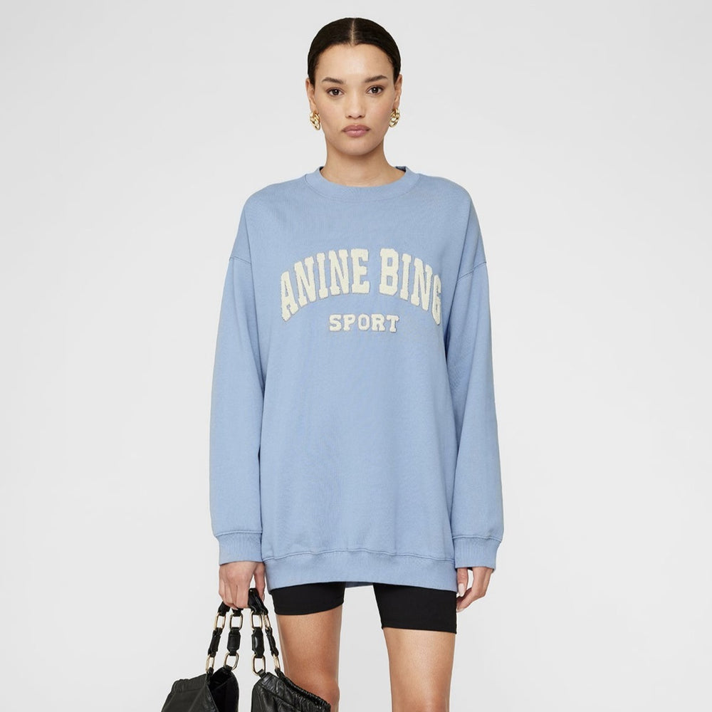 ANINE BING Tyler Sweatshirt | Capri Blue