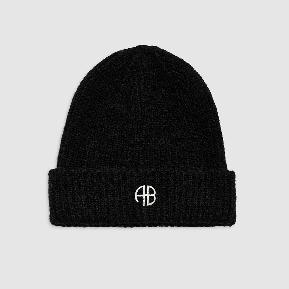 ANINE BING Elia Beanie | Black