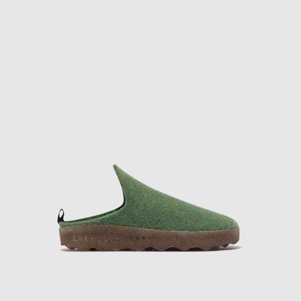 Asportuguesas COME Slip-On Sneaker Mule | Moss Green