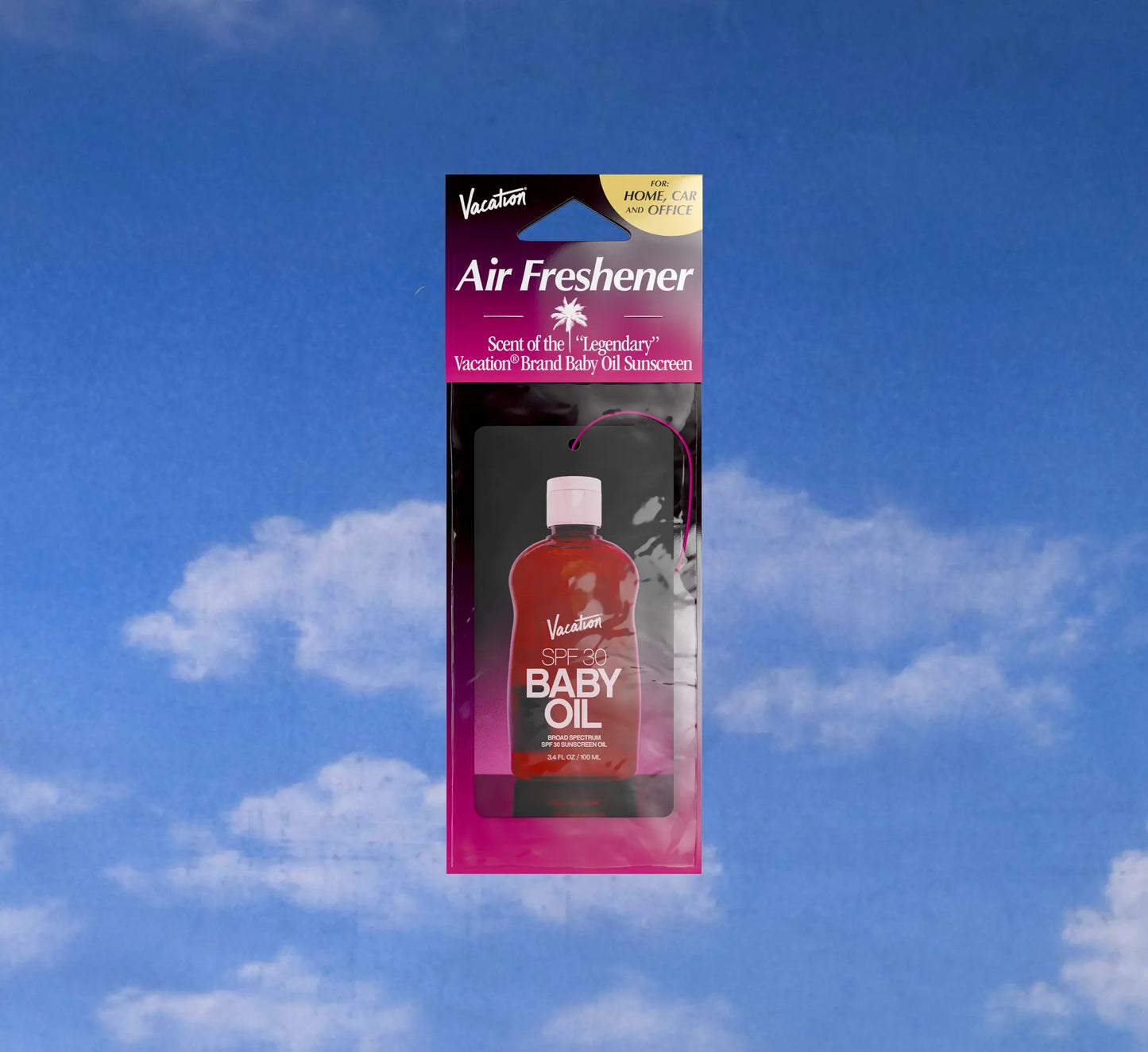 Vacation Air Freshener | Baby Oil