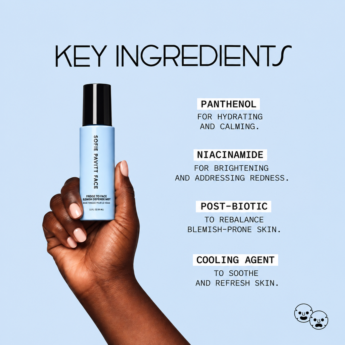 SOFIE PAVITT Fridge to Face Blemish Defense Mist