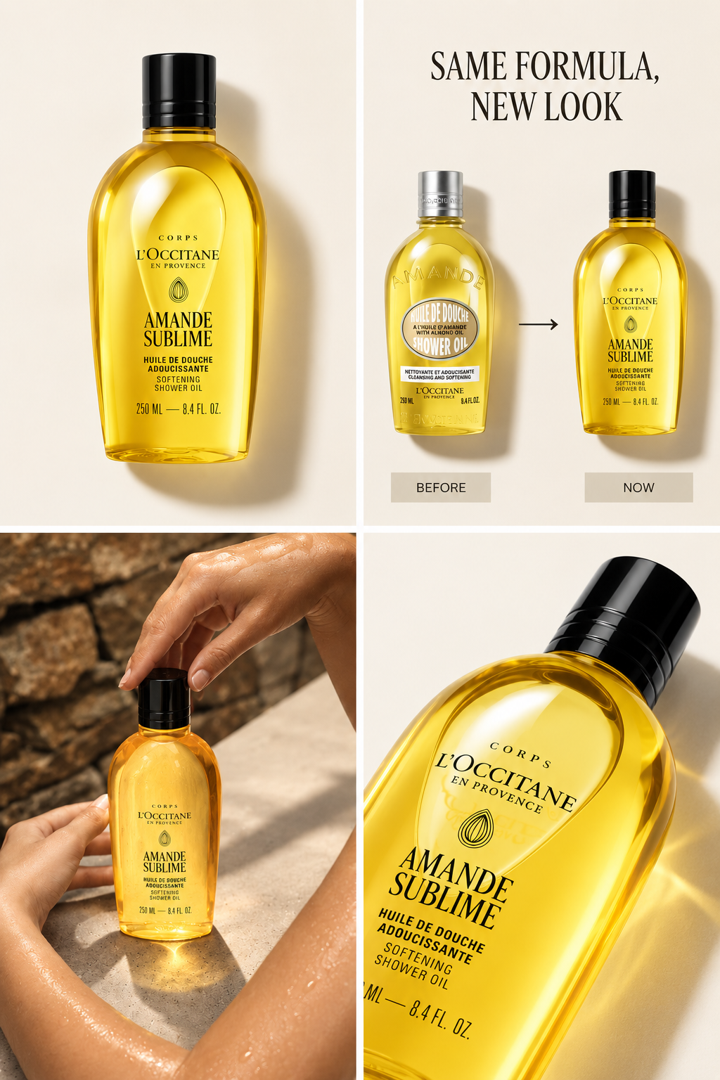 L’Occitane Amande Sublime Softening Shower Oil