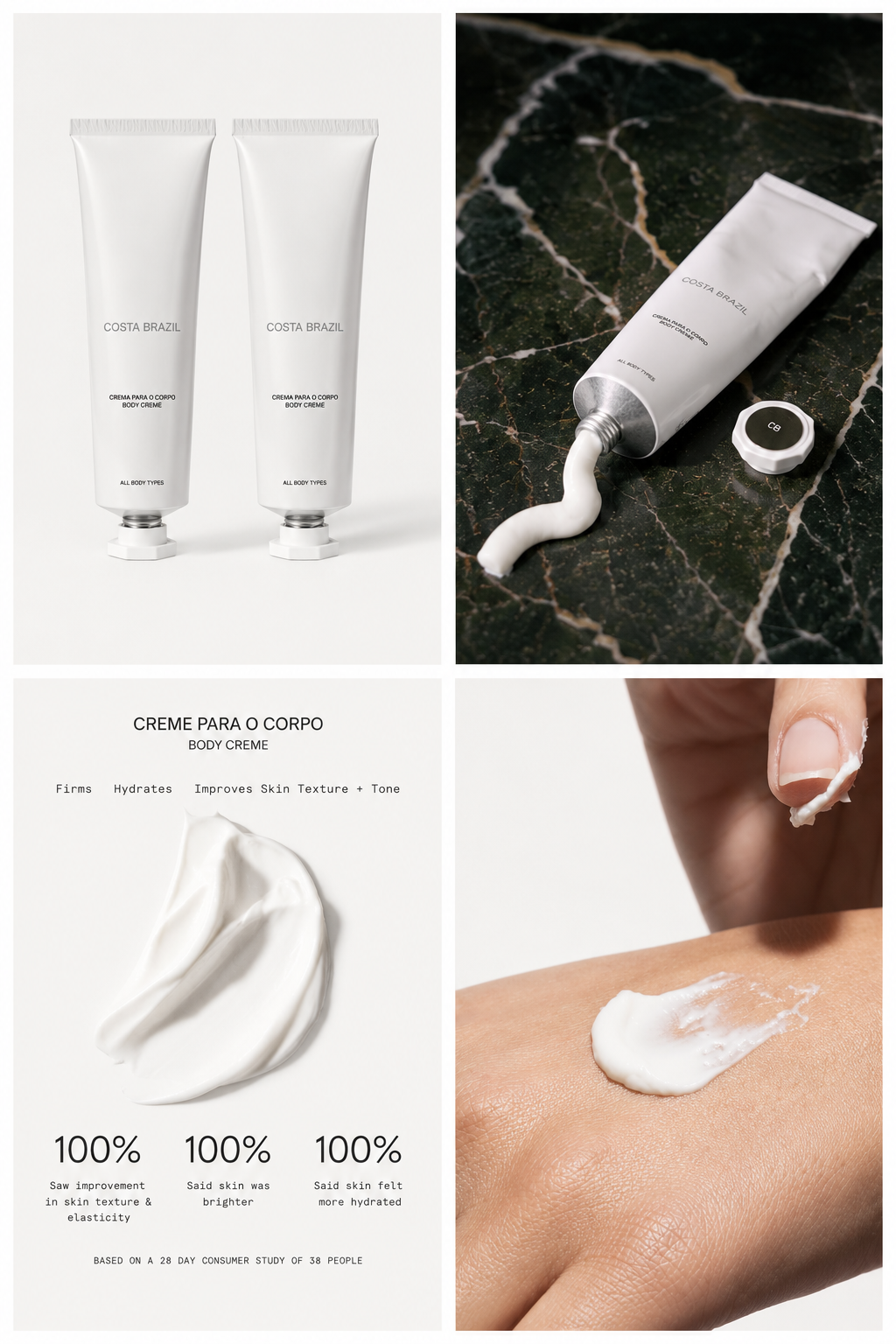 COSTA BRAZIL Body Cream: Full Size Body Cream