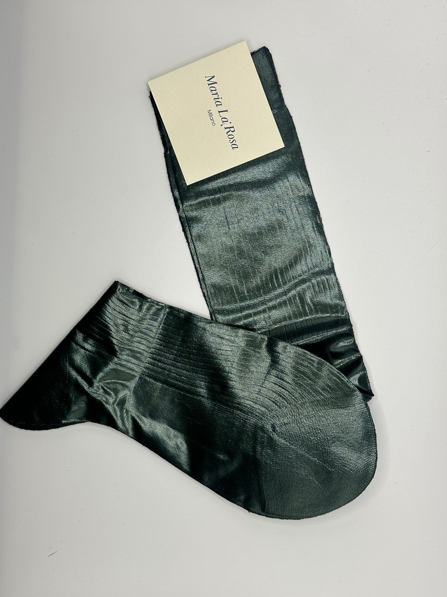 MARIA LA ROSA Laminated Knee High Socks