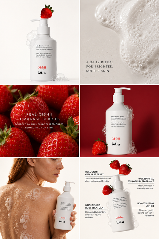 IOTA Oishii Berry Body Wash