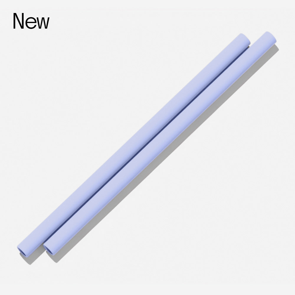 BINK Water Bottle Silicone Straws (2 pack)