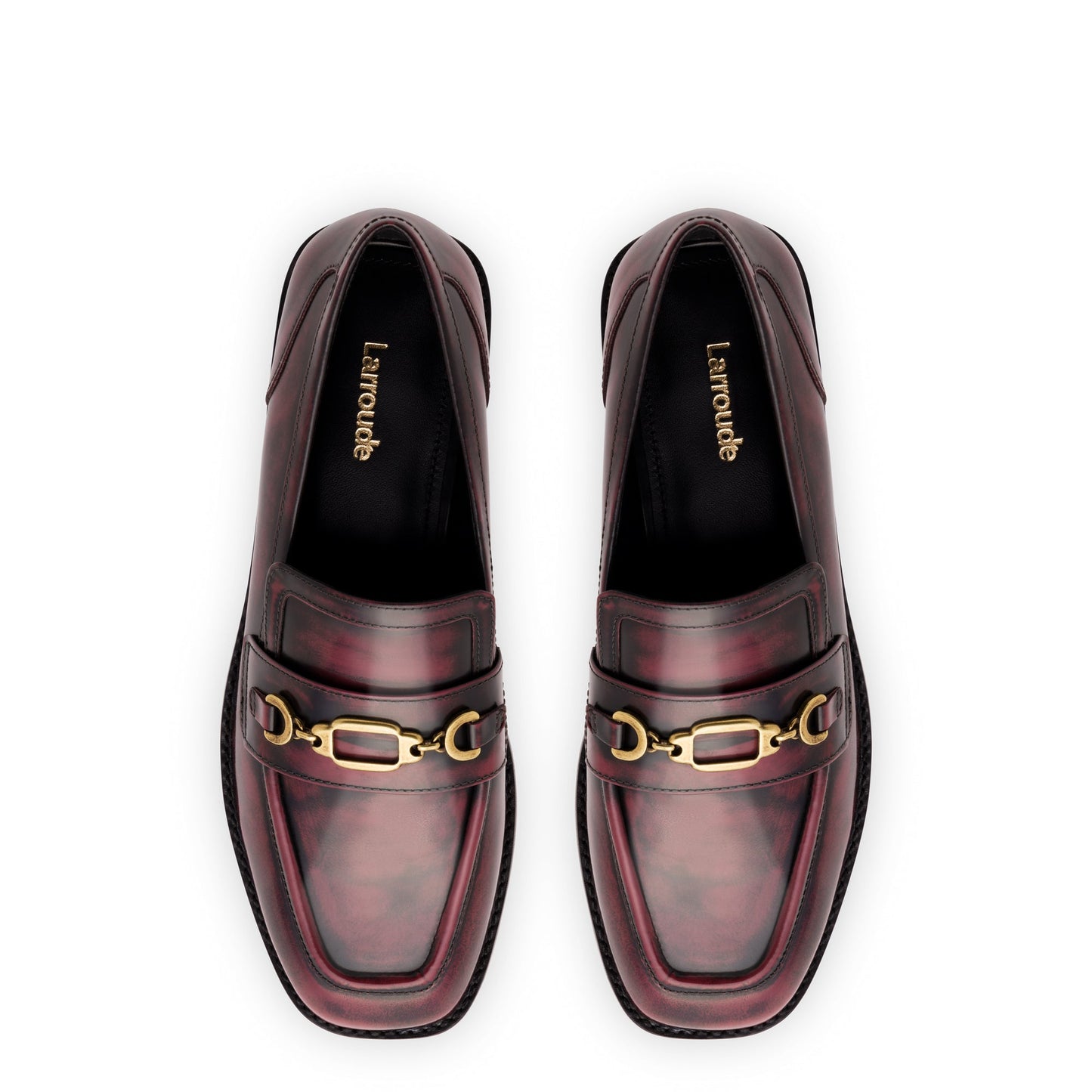 LARROUDE Patricia Loafer | Brushoff Wine Leather