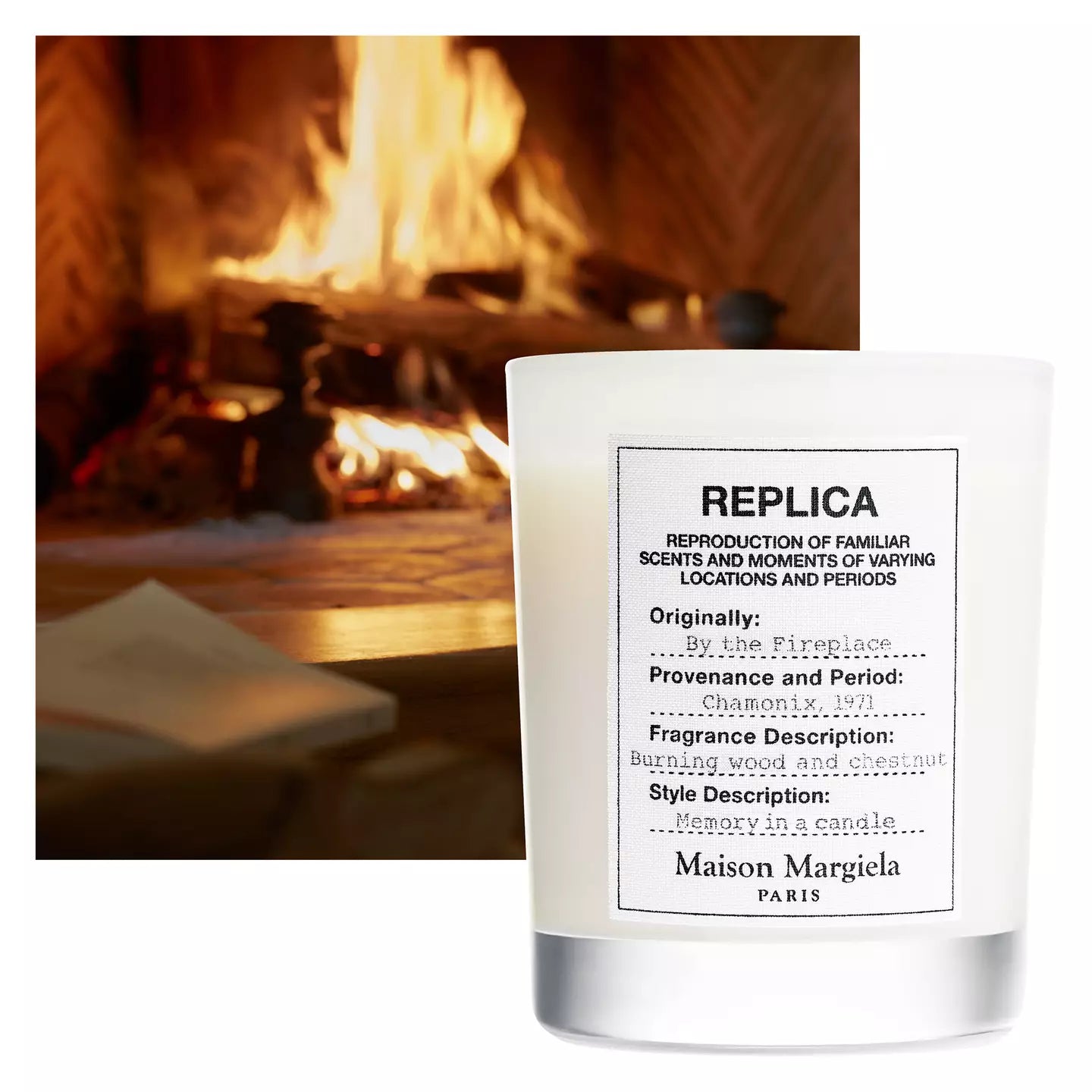REPLICA by Mason Margiela | The Fireplace Candle