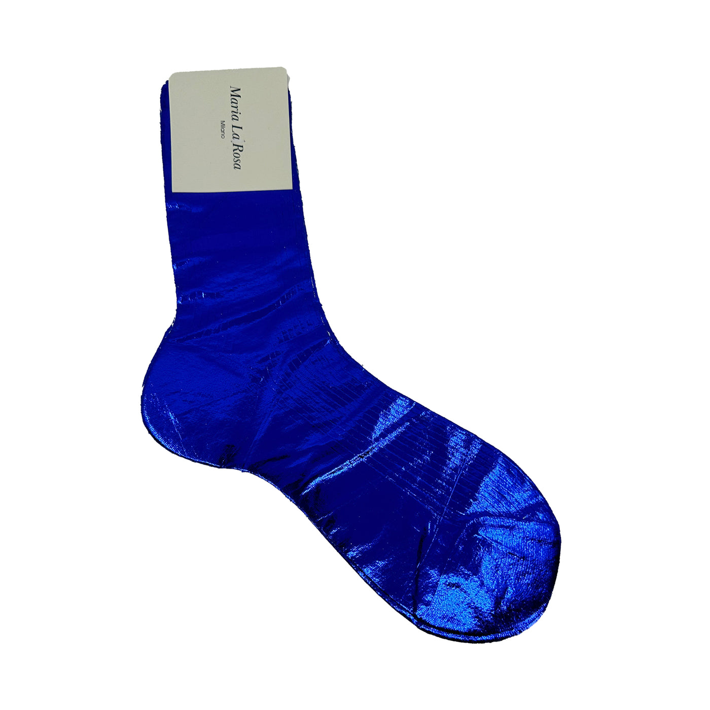 Maria La Rosa One Ribbed Laminated Socks