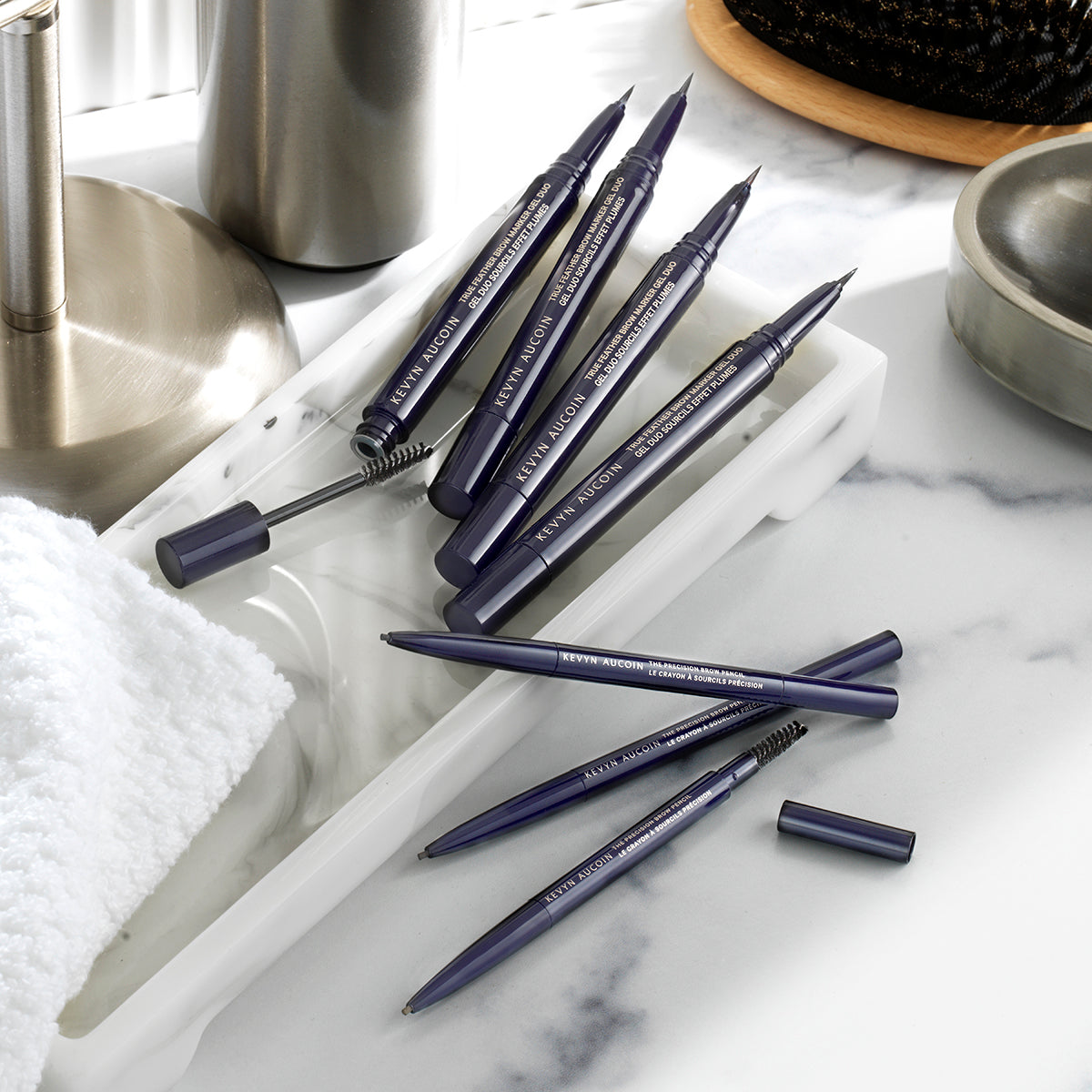 KEVYN AUCOIN True Feather Brow Marker Gel Duo