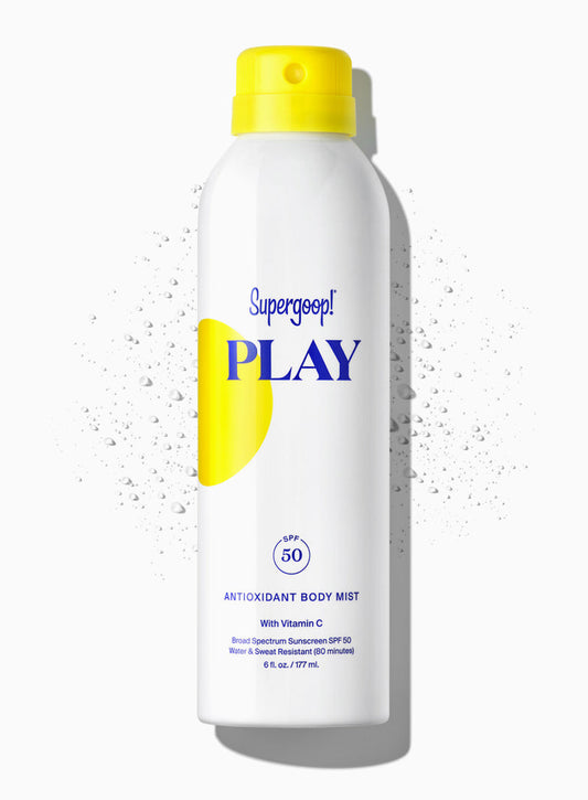 Supergoop PLAY Antioxidant Body Mist SPF 50 with Vitamin C