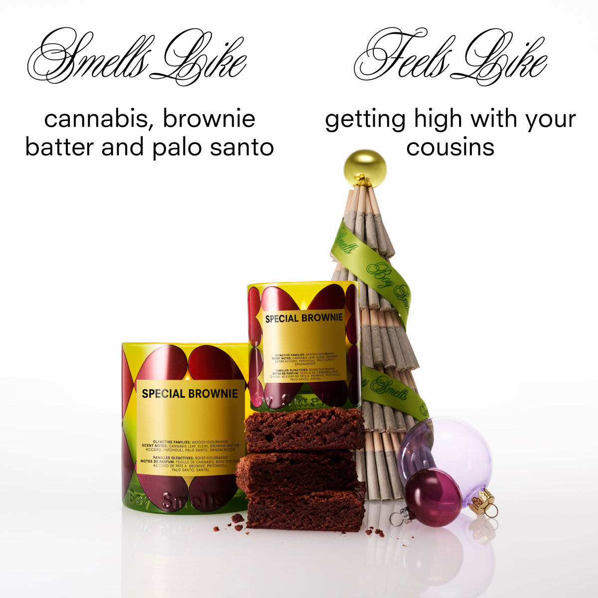 Boy Smells Special Brownie votive
