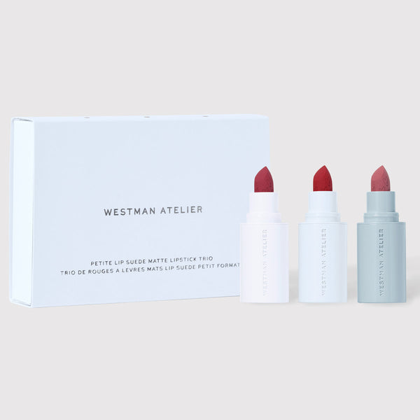 WESTMAN ATELIER Petite Lip Suede Matte Lipstick Trio