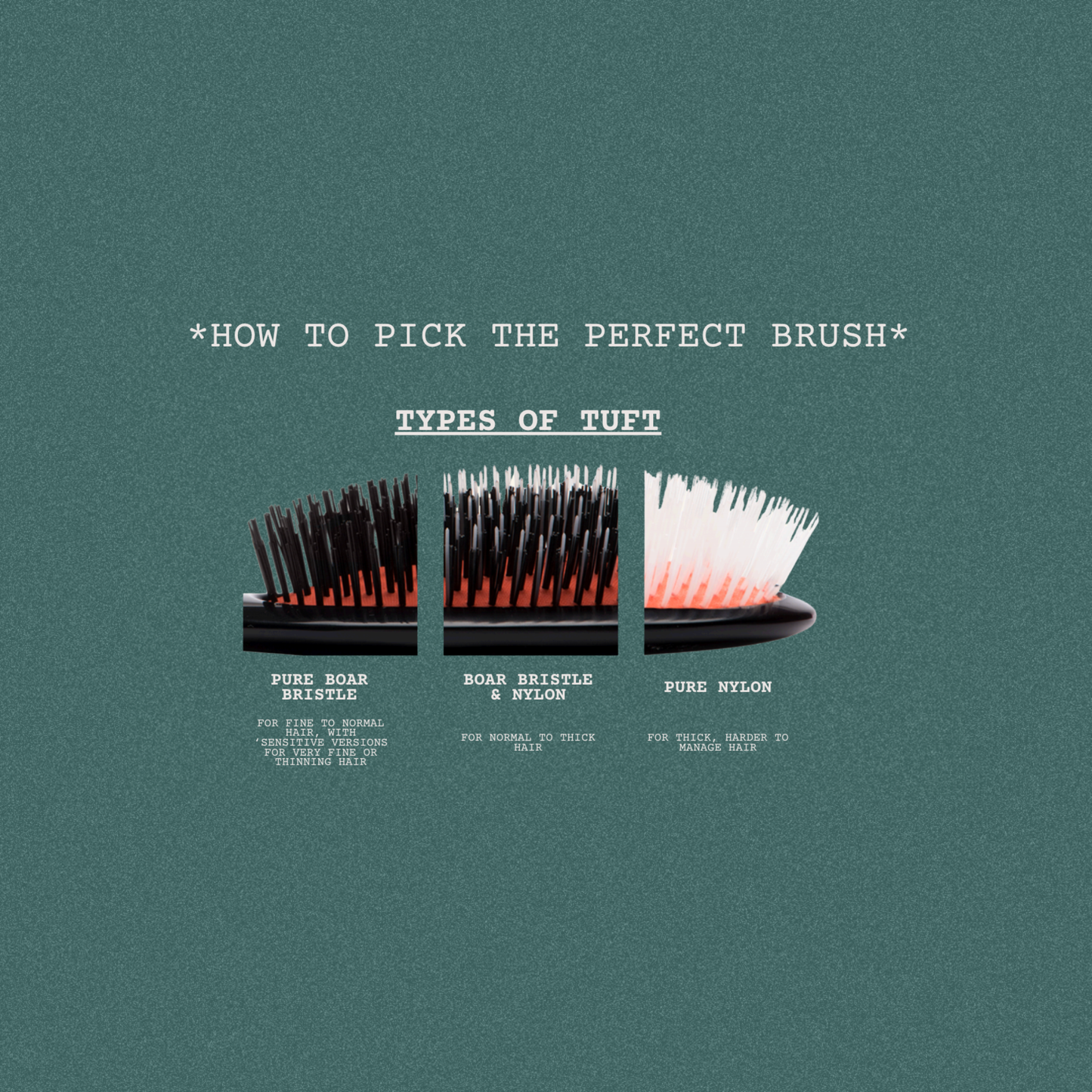 MASON PEARSON Pocket Sensitive Boar Bristle Brush SB4