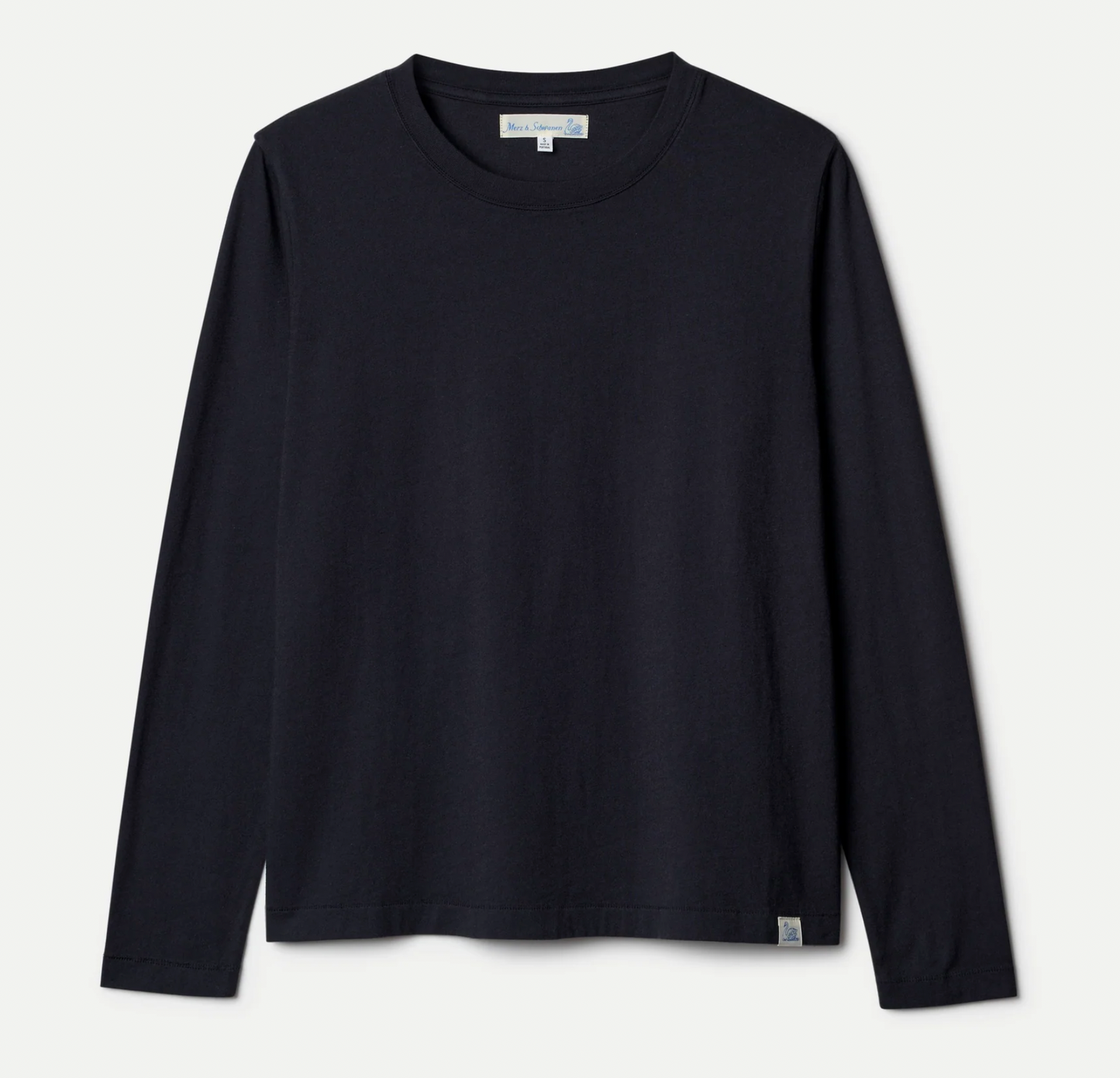 MERZ B SCHWANEN Soft Pima Cotton Women's Longsleeve | Black