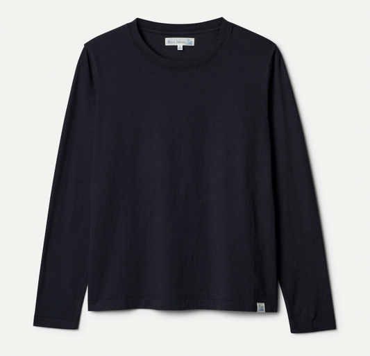 MERZ B SCHWANEN Soft Pima Cotton Women's Longsleeve | Black