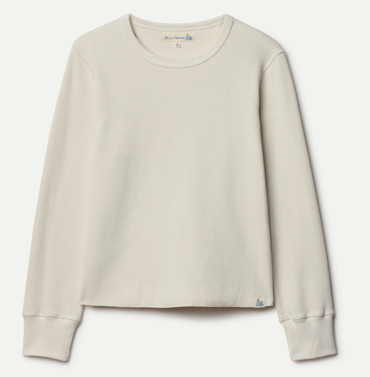 MERZ B SCHWANEN Diamond-Patterned Cotton Thermal Women's Longsleeve