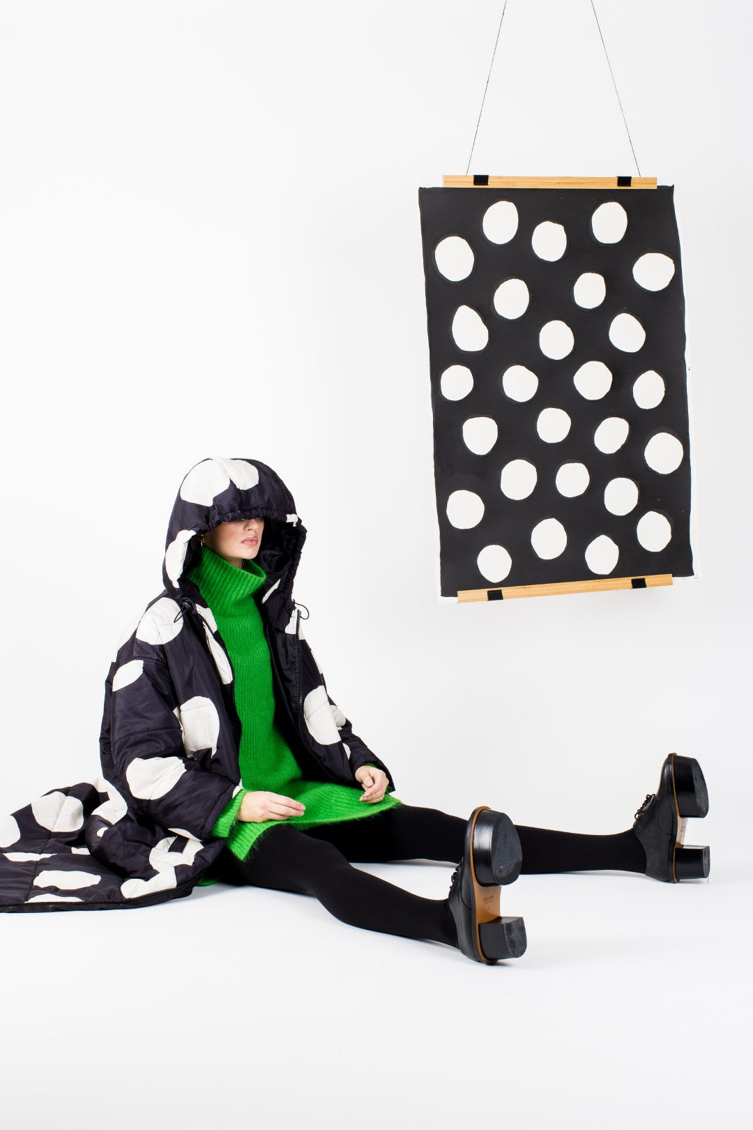 SittingSuits ARTIST EDITION Jacket Wearable Blanket | Cosmic Dance NO.2