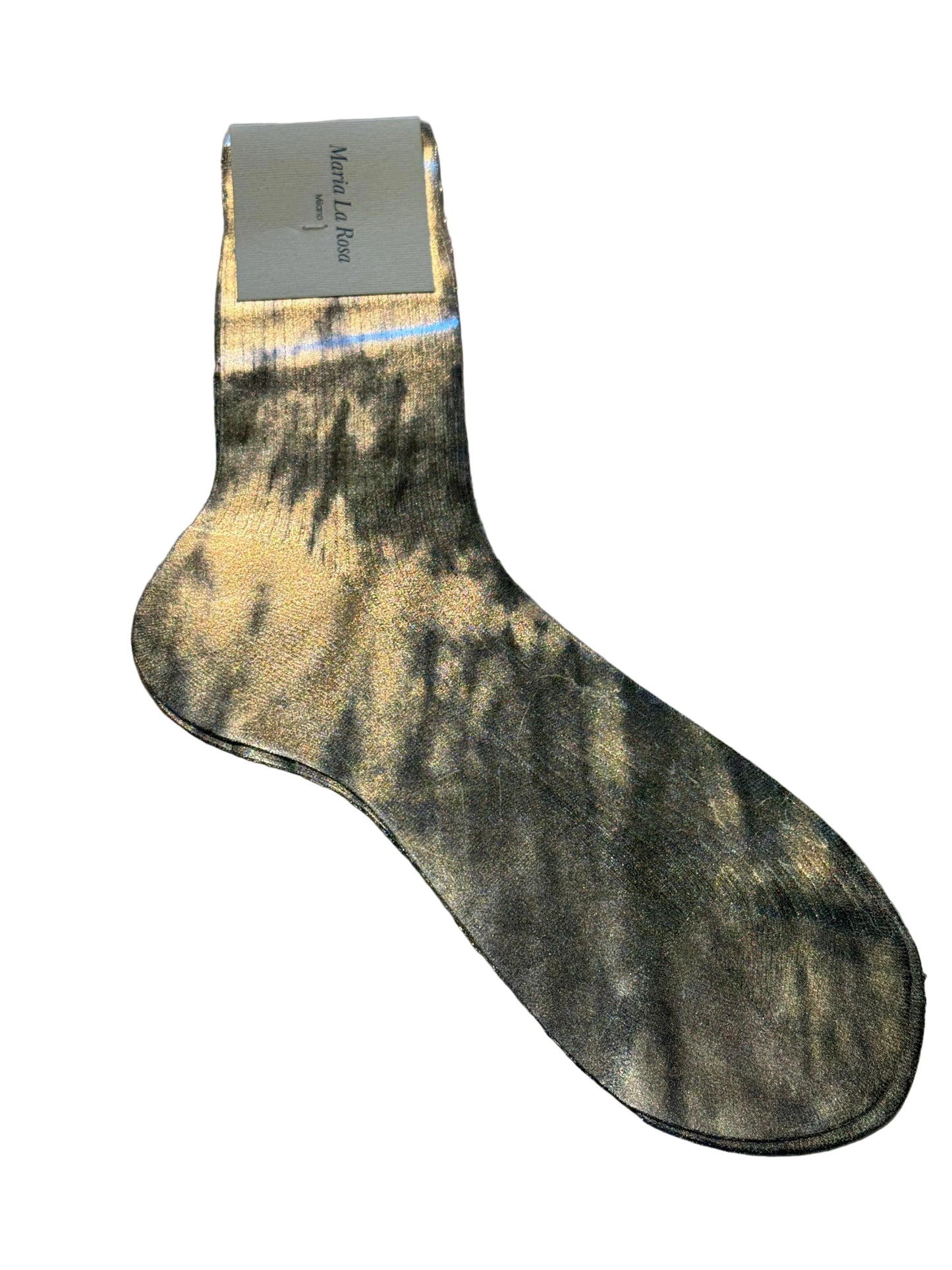 MARIA LA ROSA Laminated Socks Tie Dye