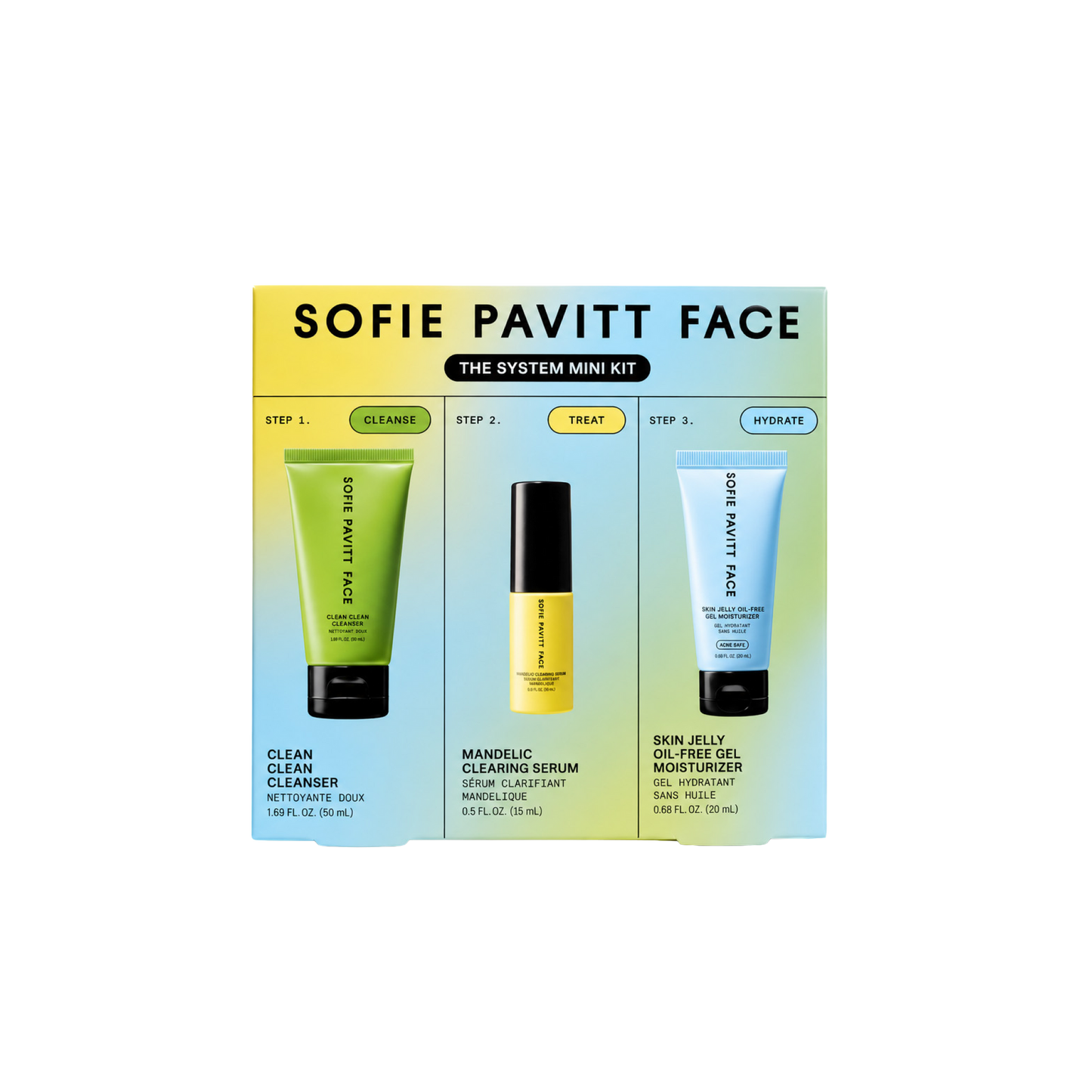 SOFIE PAVITT FACE The System Mini Kit