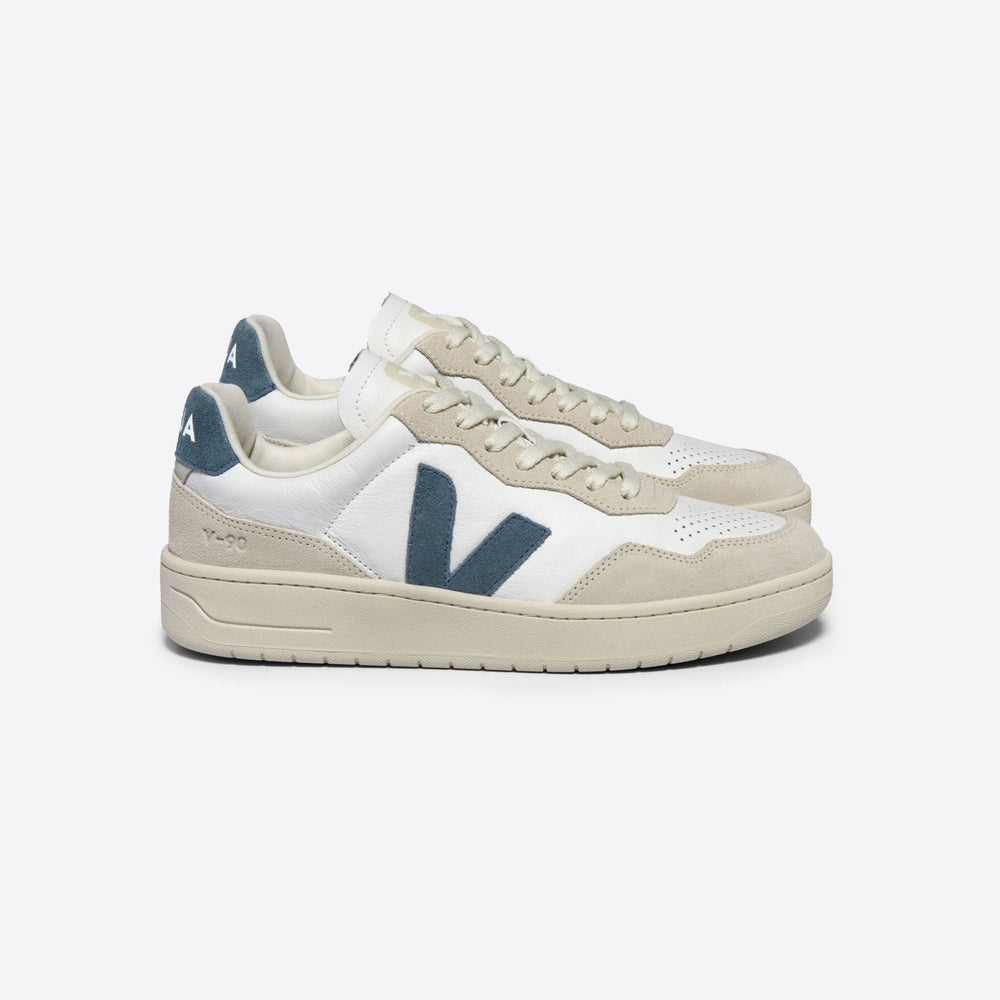 VEJA V-90 Leather | Extra-White California