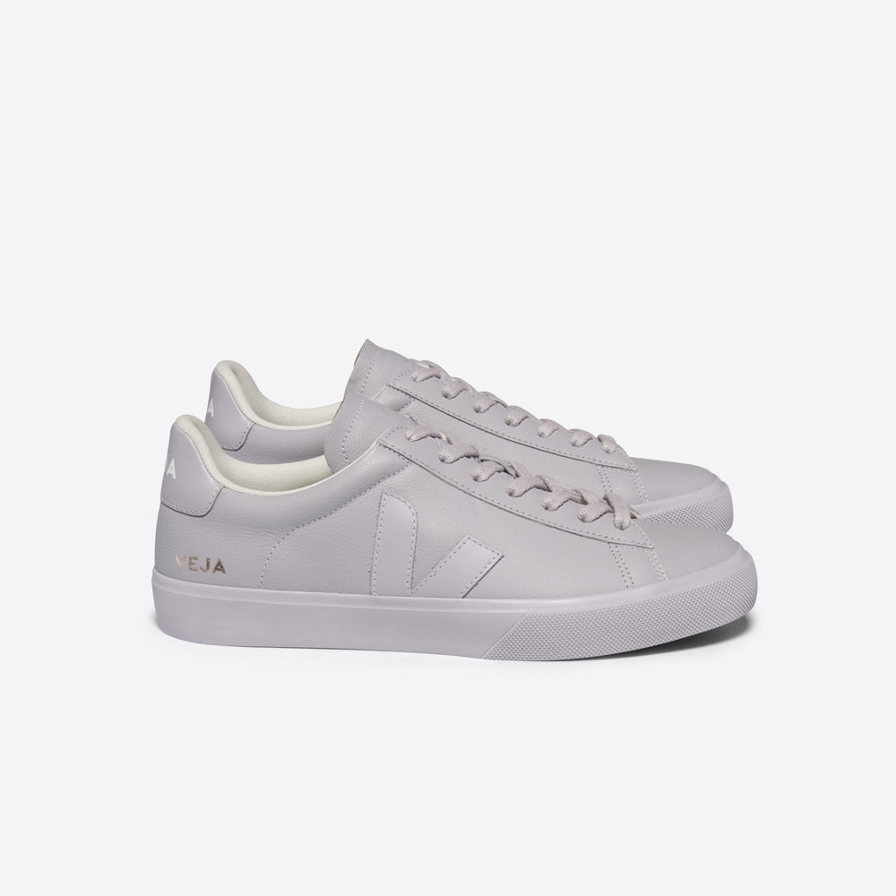 NEW VEJA Campo Chromefree Leather Sneakers | Full Parme
