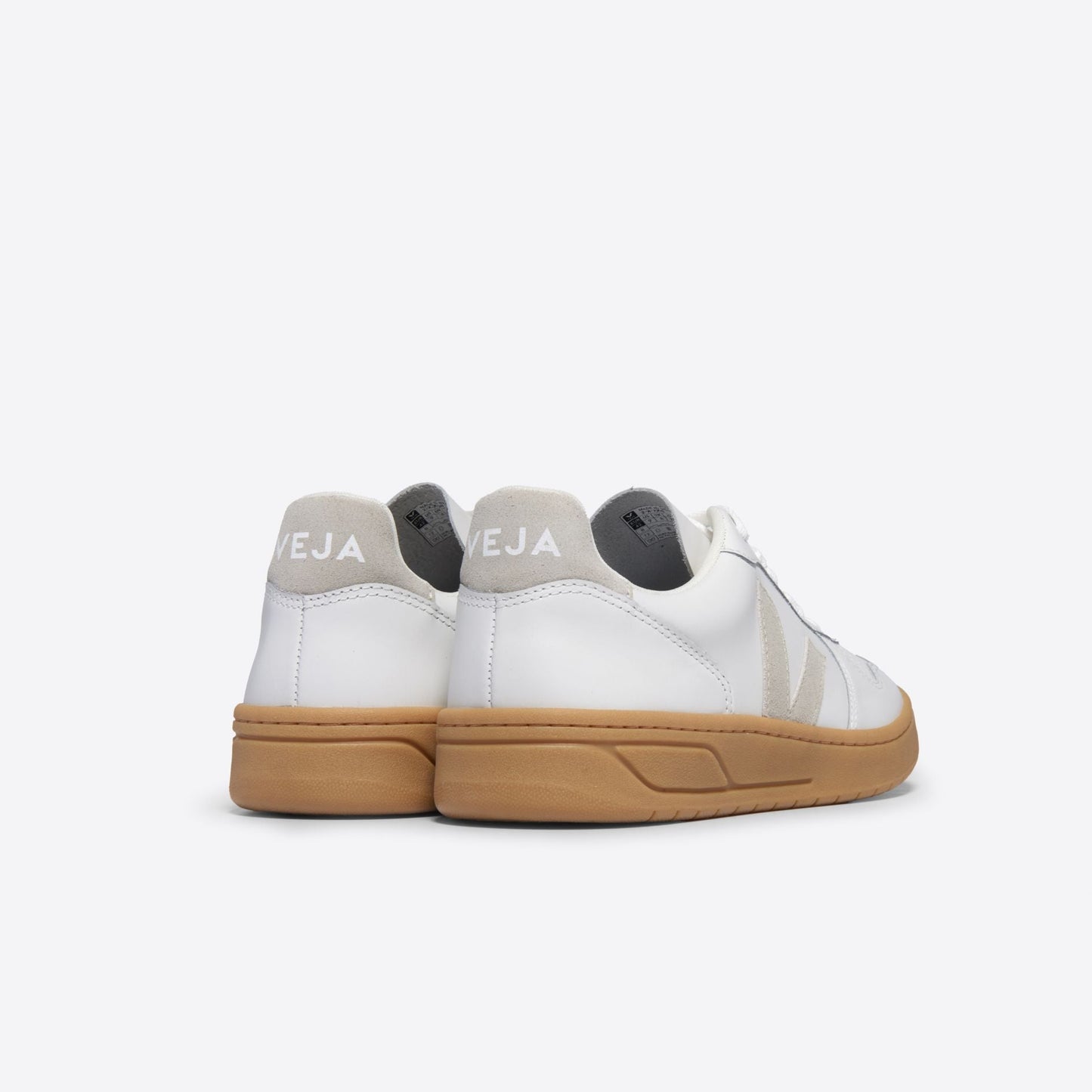 VEJA V-10 Leather | White Natural