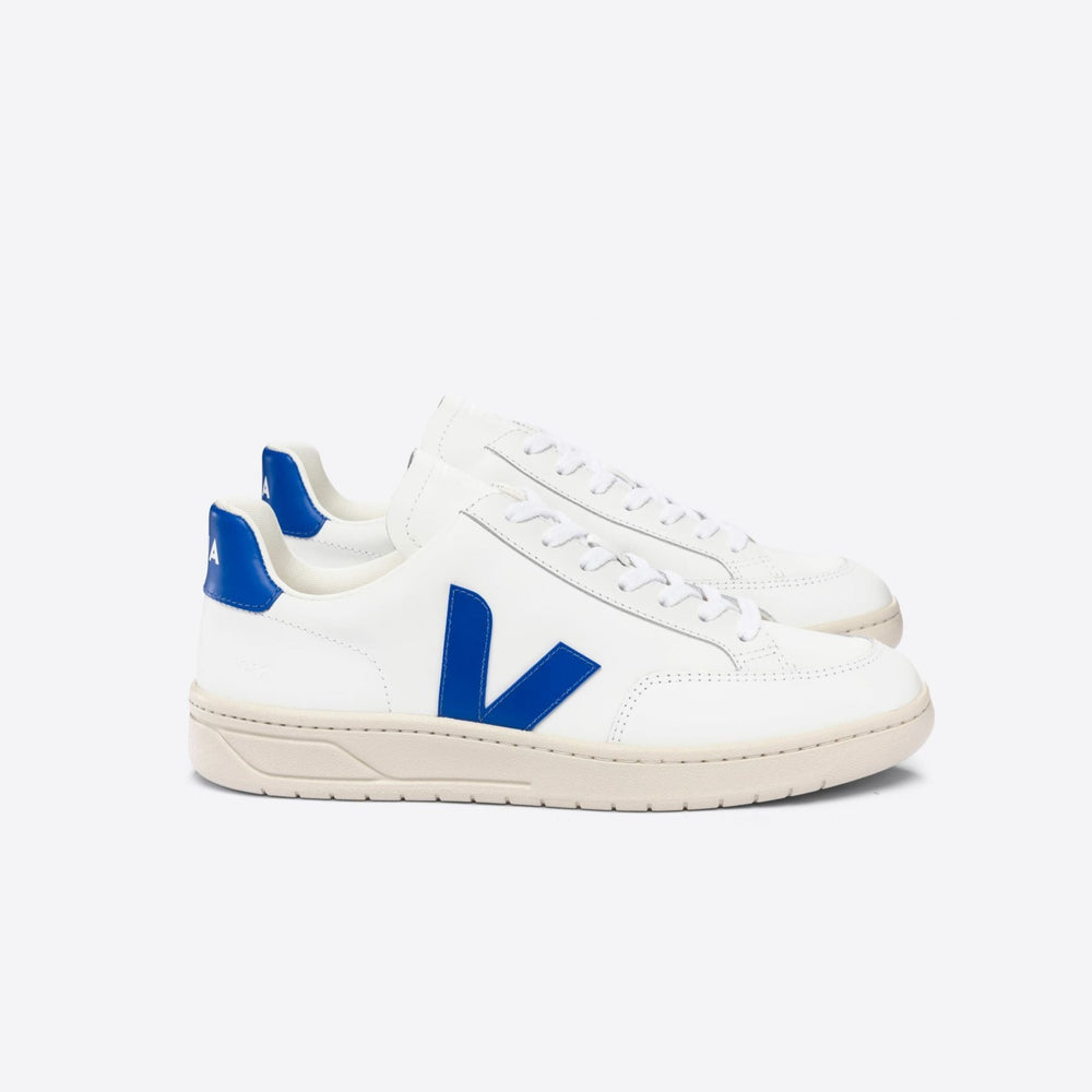 VEJA V-12 Leather Sneakers Extra White Paros