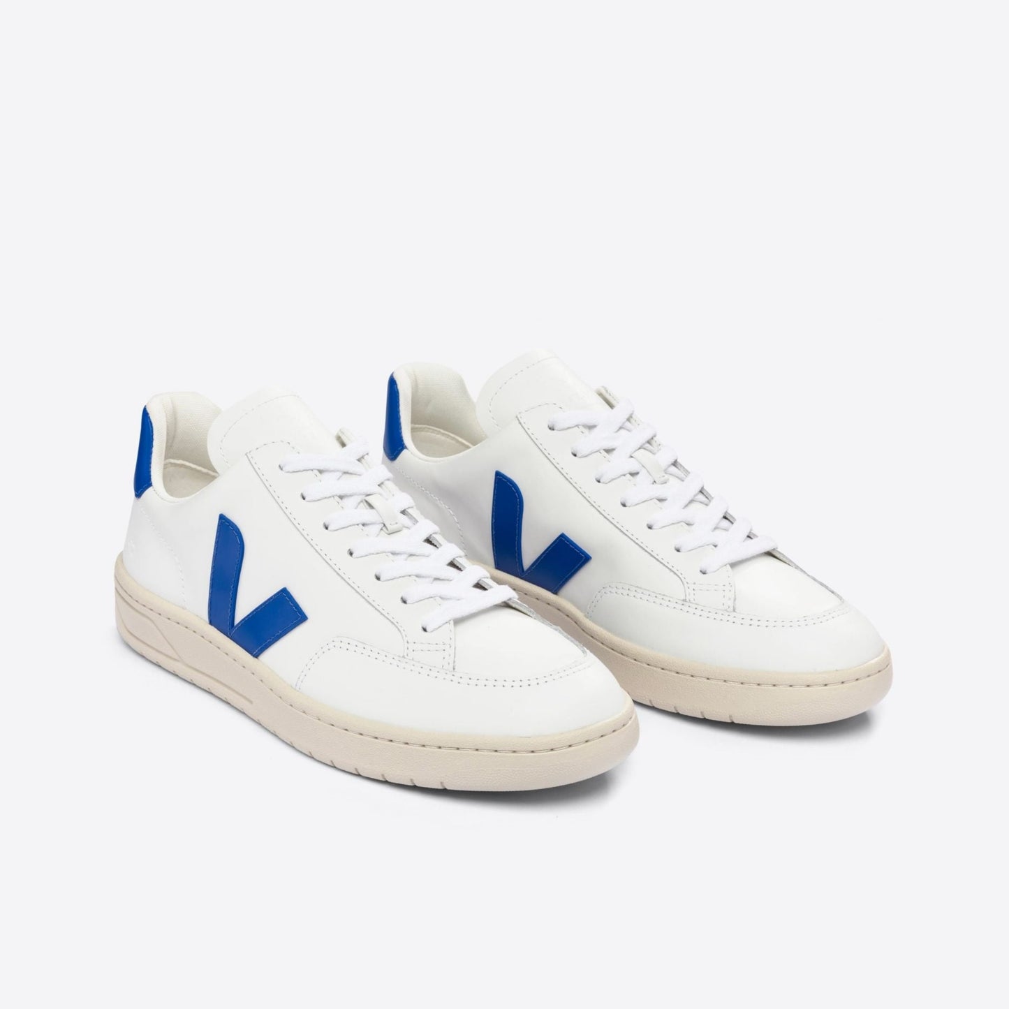 VEJA V-12 Leather Sneakers Extra White Paros