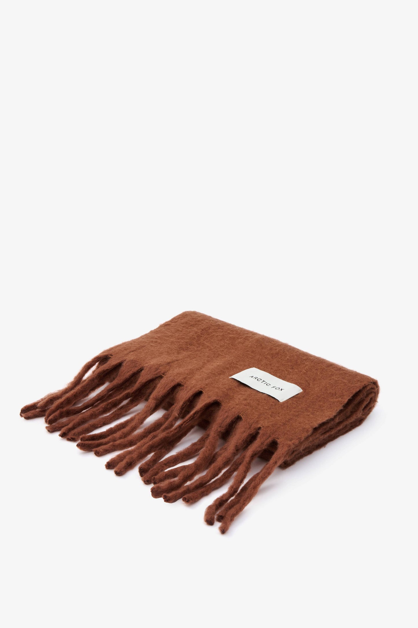 ARCTIC FOX The Stockholm Scarf - 100% Recycled - Sepia - FW25