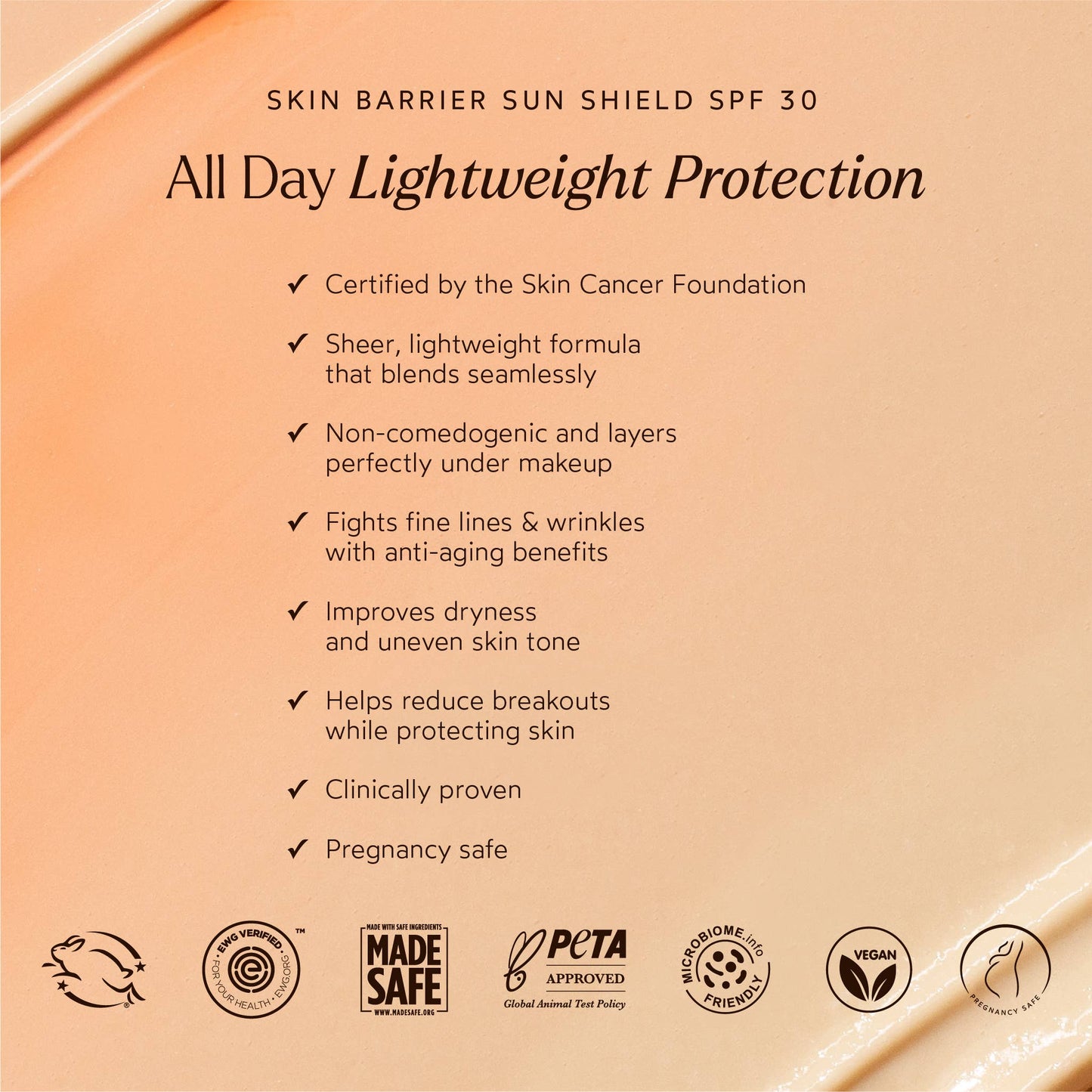 Skin Barrier Sun Shield SPF 30: Full Size (1.7 fl oz | 50 ml)