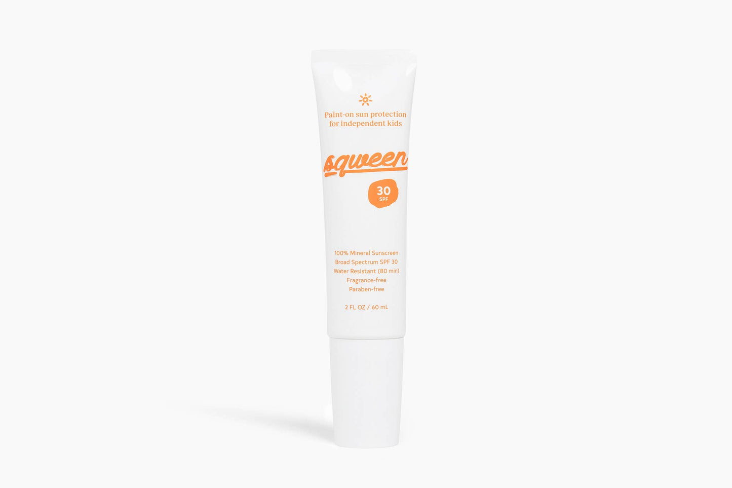 Sqween SunPaint 100% Mineral Broad Spectrum SPF 30: Dark Pink