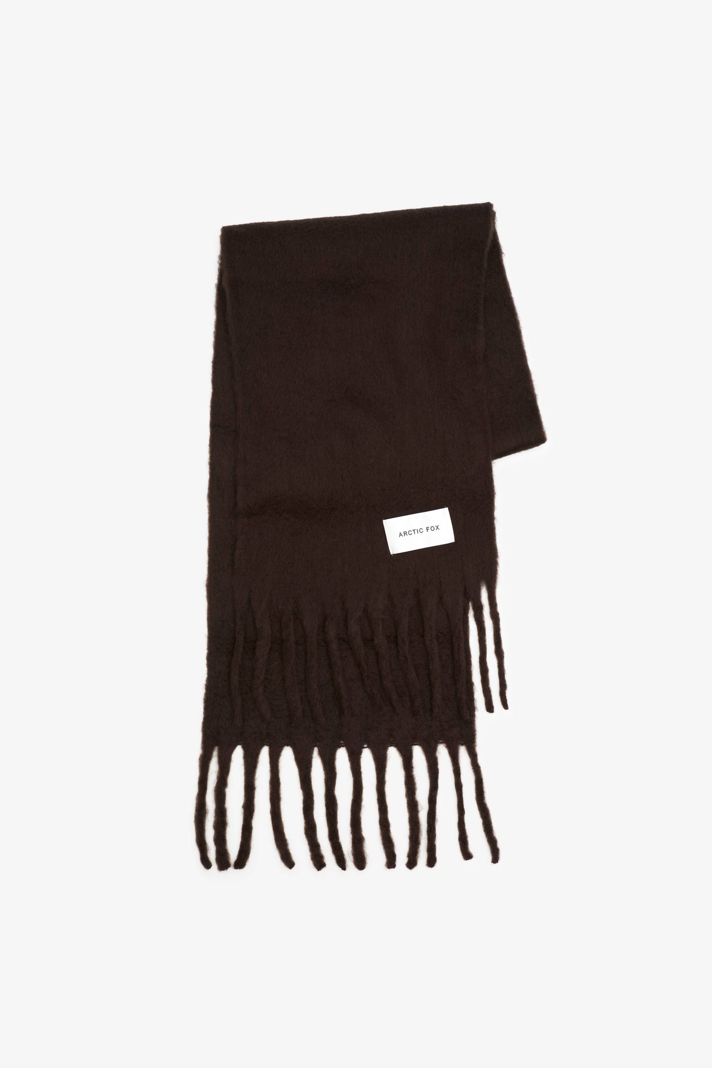 ARCTIC FOX The Reykjavik Scarf - 100% Recycled - Ground Coffee - FW25