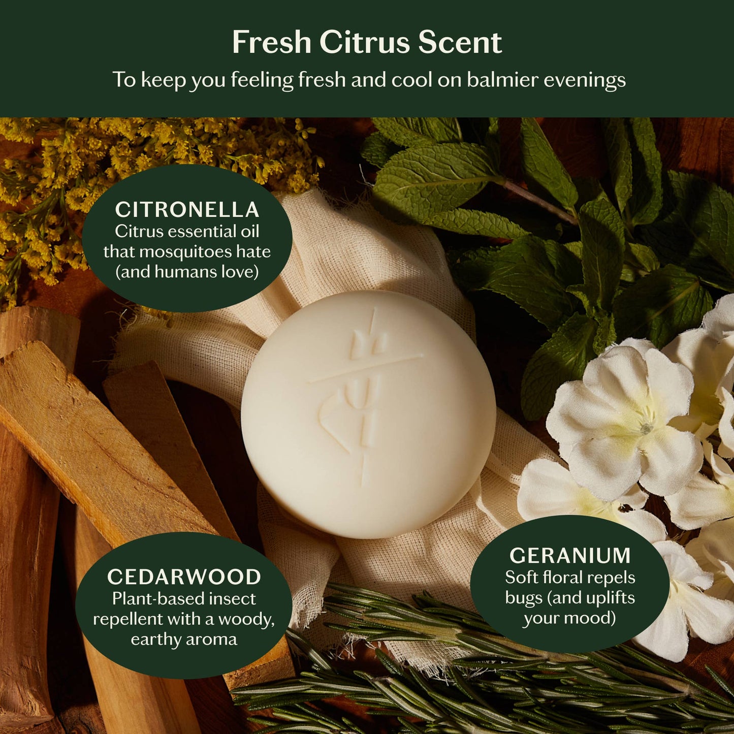Kate McLeod Dusk Stone | Natural Insect Repellant