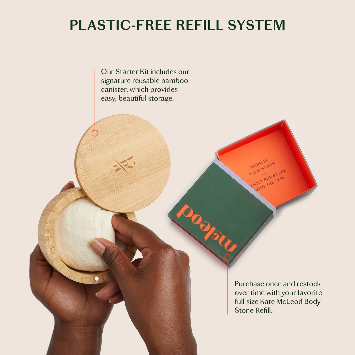 Mama Stone | Deep Moisturizing Lotion Bar: Refill (3.5 oz)
