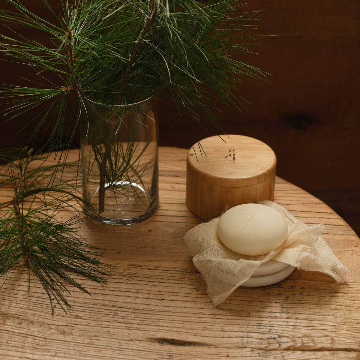 KATE MCLEOD Black Spruce & Patchouli | Deep Moisturizing Lotion Bar