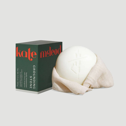 Kate McLeod Grounding Stone | Deep Moisturizing Lotion Bar: Refill (3.5 oz)