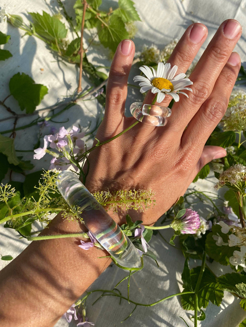 Wrap Ring: Clear / SML